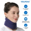 VELPEAU Neck Brace Sponge for Migraine Cervical Collar Relieves Pain and Cervical Pressure Soft Neck Support with a Free Cover