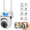 Outdoor 4MP IP Wifi Camera CCTV 5G Surveillance Camera Smart Home AI Human Detec Waterproof External Security Wireless Camera