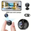 1pc HD Mini Camera WiFi IP Camera, Smart Home Security IR Night Vision Wireless Small Camcorder, Video Surveillance, CCTV Camera